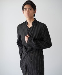 CANNABIS�i�J���i�r�X�j�́uBED J.W. FORD Stand Collar Stripe Jacket (20SS-B-IN01)�i�e�[���[�h�W���P�b�g�j�v