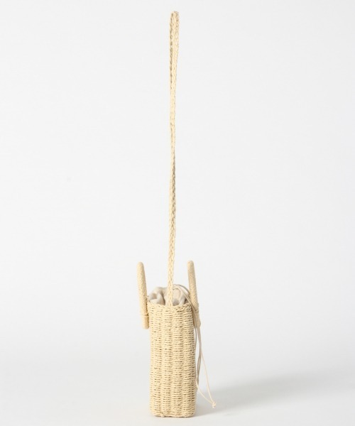 LOWRYS FARM（ローリーズファーム）の「マルハンドルペーパーＢＡＧ　867081（ショルダーバッグ・レディース・ダークブラウン/ブラウン/アイボリー・FREE）」の5枚目の写真