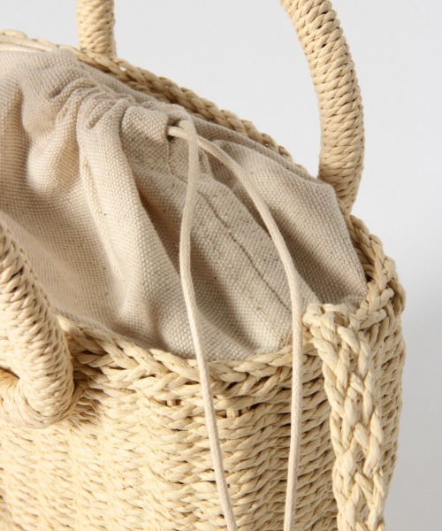 LOWRYS FARM（ローリーズファーム）の「マルハンドルペーパーＢＡＧ　867081（ショルダーバッグ・レディース・ダークブラウン/ブラウン/アイボリー・FREE）」の9枚目の写真