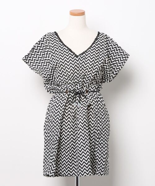 セール ブランド古着 総柄半袖ワンピース ワンピース Velnica ヴェルニカ のファッション通販 Zozoused