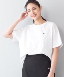 【CONVERSE/コンバース】ロゴワッペン ドロップショルダーTシャツ ビッグシルエット