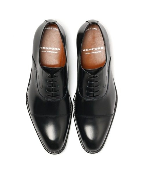 KENFORD（ケンフォード）の「ケンフォード メンズ KB48 ビジネス 内羽根 ストレートチップ ウィズEEE（ドレスシューズ・メンズ・ブラック/ダークブラウン・24/25/26/27/25.5/26.5/24.5）」の9枚目の写真