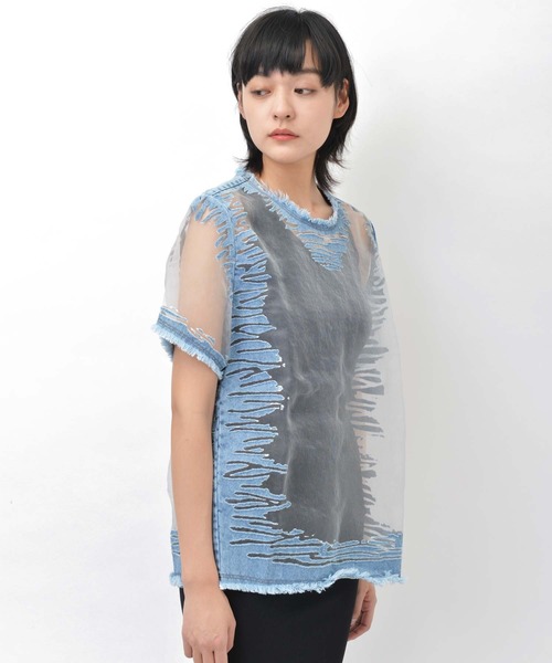 DIESEL（ディーゼル）の「DIESEL (ディーゼル) デニム&シースルー  