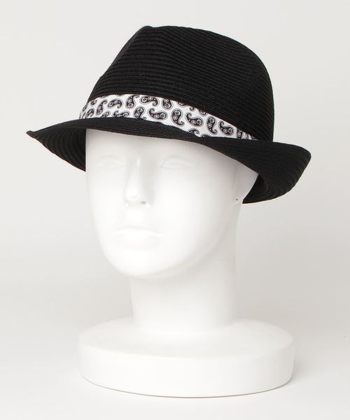 【BLUE STANDARD】ウォッシャブルブレードハット　中折れハット　手洗い可能　汗止めテープに抗菌防臭加工