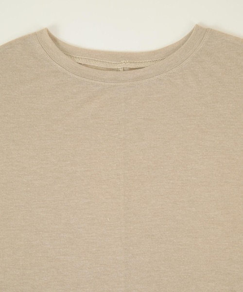 titivate(ティティベイト)の「バックハイスリットシアーカットソーTシャツ(Tシャツ/カットソー・レディース・アイボリー/チャコール/ダークオレンジ/ベージュ・FREE)」の20枚目の写真