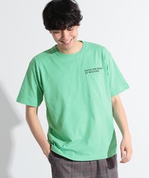 LAKOLE | レタリングポケットTシャツ / LAKOLE(Tシャツ/カットソー)