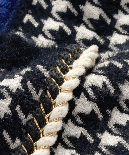 RANAN（ラナン）の「ポケット付ニットポンチョ（その他アウター・レディース・ブラック系その他・M/LL）」の5枚目の写真