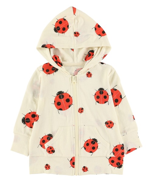 Insect Collection インセクトコレクション の Uvカット てんとうむしちゃんパーカー キッズ パーカー Wear