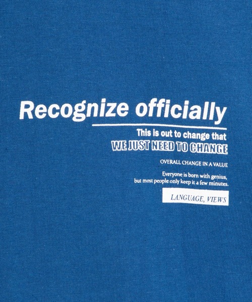 DING（ディング）の「DING/Recognize Tシャツ（Tシャツ/カットソー・レディース・ブルー/ホワイト/ブラック・FREE）」の10枚目の写真