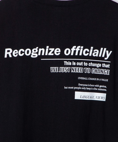 DING（ディング）の「DING/Recognize Tシャツ（Tシャツ/カットソー・レディース・ブルー/ホワイト/ブラック・FREE）」の12枚目の写真