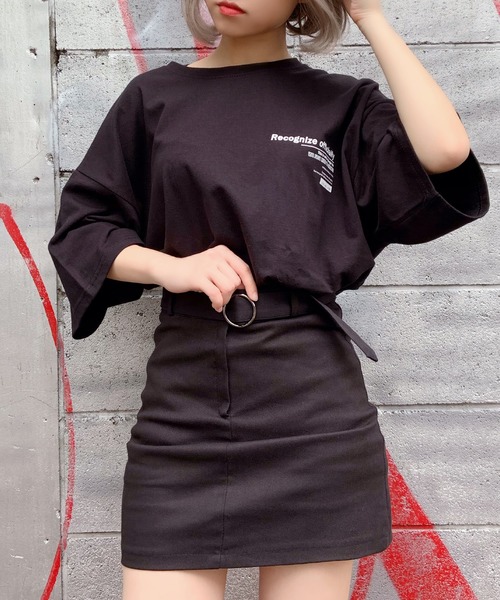 DING（ディング）の「DING/Recognize Tシャツ（Tシャツ/カットソー・レディース・ブルー/ホワイト/ブラック・FREE）」の15枚目の写真