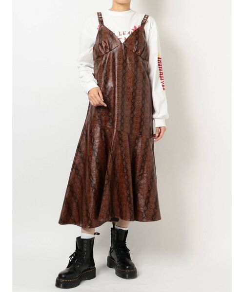 jouetie（ジュエティ）の「アシメキャミワンピース（ワンピース・レディース・ブラック/グリーン/その他1・MEDIUM）」の11枚目の写真