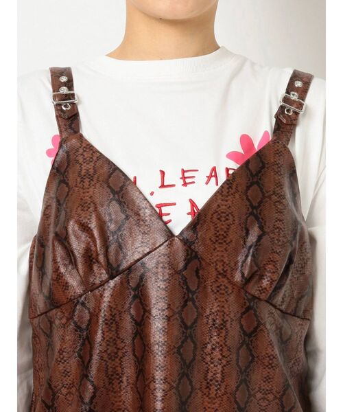 jouetie（ジュエティ）の「アシメキャミワンピース（ワンピース・レディース・ブラック/グリーン/その他1・MEDIUM）」の15枚目の写真