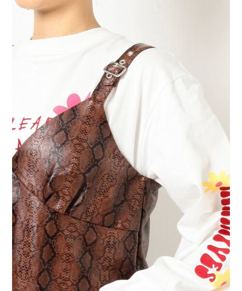 jouetie（ジュエティ）の「アシメキャミワンピース（ワンピース・レディース・ブラック/グリーン/その他1・MEDIUM）」の16枚目の写真