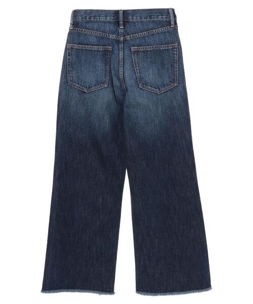 CRAFT STANDARD BOUTIQUE（クラフトスタンダードブティック）の「クロップドキックフレアデニムパンツ〇（デニムパンツ・レディース・インディゴブルー/ワンウォッシュ・S/M/L）」の14枚目の写真