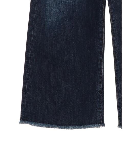 CRAFT STANDARD BOUTIQUE（クラフトスタンダードブティック）の「クロップドキックフレアデニムパンツ〇（デニムパンツ・レディース・インディゴブルー/ワンウォッシュ・S/M/L）」の17枚目の写真