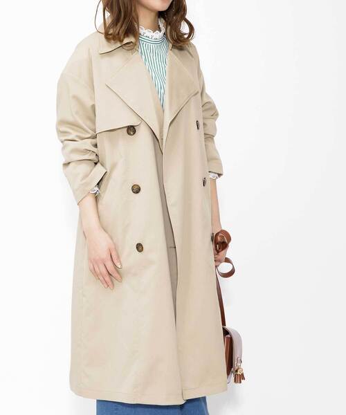 セール ブランド古着 トレンチコート トレンチコート As Know As Pinky アズノゥアズピンキー のファッション通販 Zozoused