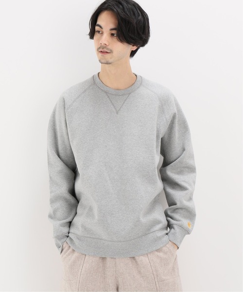 Carhartt WIP(カーハートダブリューアイピー)の「【CARHARTT W.I.P./カーハート ダブリューアイピー】CHASE スウェット(スウェット・メンズ・ホワイト/ブラック/パープル/グレー/ゴールド/ブルー・MEDIUM/LARGE)」の4枚目の写真