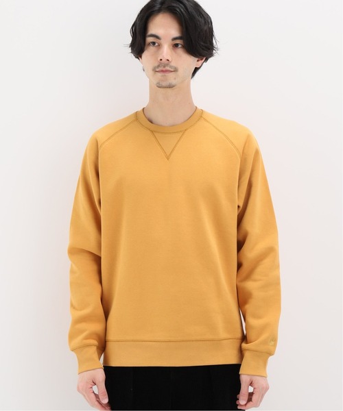 Carhartt WIP(カーハートダブリューアイピー)の「【CARHARTT W.I.P./カーハート ダブリューアイピー】CHASE スウェット(スウェット・メンズ・ホワイト/ブラック/パープル/グレー/ゴールド/ブルー・MEDIUM/LARGE)」の16枚目の写真