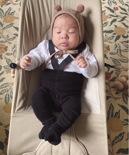 SANSeLF(サンセルフ)の「bonbon bear cap 【SANSeLF】sank6(その他ベビー用品・キッズ・ブラウン/アイボリー/ライトブラウン/ブラック/ブラウン系その他/オレンジ/グレー・S)」の11枚目の写真