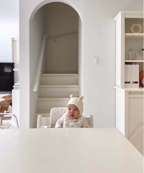 SANSeLF(サンセルフ)の「bonbon bear cap 【SANSeLF】sank6(その他ベビー用品・キッズ・ブラウン/アイボリー/ライトブラウン/ブラック/ブラウン系その他/オレンジ/グレー・S)」の14枚目の写真