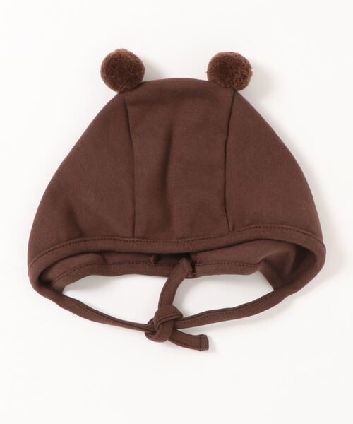 SANSeLF(サンセルフ)の「bonbon bear cap 【SANSeLF】sank6(その他ベビー用品・キッズ・ブラウン/アイボリー/ライトブラウン/ブラック/ブラウン系その他/オレンジ/グレー・S)」の10枚目の写真