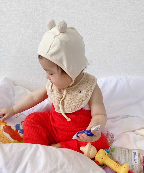 SANSeLF(サンセルフ)の「bonbon bear cap 【SANSeLF】sank6(その他ベビー用品・キッズ・ブラウン/アイボリー/ライトブラウン/ブラック/ブラウン系その他/オレンジ/グレー・S)」の18枚目の写真