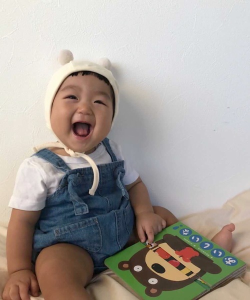 SANSeLF(サンセルフ)の「bonbon bear cap 【SANSeLF】sank6(その他ベビー用品・キッズ・ブラウン/アイボリー/ライトブラウン/ブラック/ブラウン系その他/オレンジ/グレー・S)」の20枚目の写真