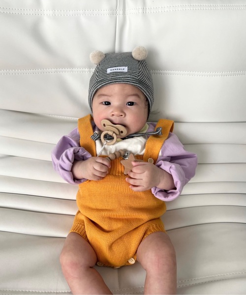 SANSeLF(サンセルフ)の「bonbon bear cap 【SANSeLF】sank6(その他ベビー用品・キッズ・ブラウン/アイボリー/ライトブラウン/ブラック/ブラウン系その他/オレンジ/グレー・S)」の22枚目の写真