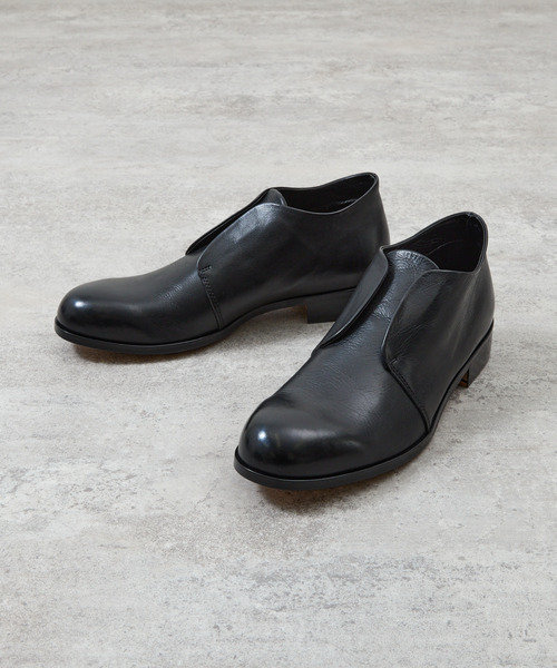 PADRONE（パドローネ）の「PADRONE パドローネ / INSTEP GORE SHORT BOOTS [JERRY] インステップゴアショートブーツ / PU7358-1232（ドレスシューズ・メンズ・アッシュグレー/ブラック/ダークブラウン/ベージュ/キャメル・40/39/41/42/43）」の22枚目の写真