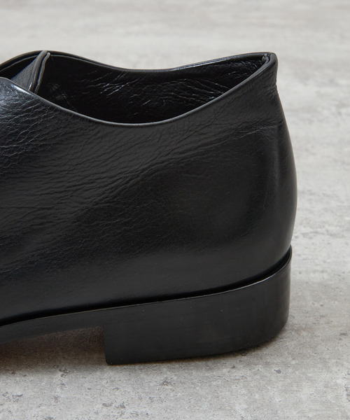 PADRONE（パドローネ）の「PADRONE パドローネ / INSTEP GORE SHORT BOOTS [JERRY] インステップゴアショートブーツ / PU7358-1232（ドレスシューズ・メンズ・アッシュグレー/ブラック/ダークブラウン/ベージュ/キャメル・40/39/41/42/43）」の7枚目の写真