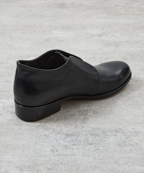 PADRONE（パドローネ）の「PADRONE パドローネ / INSTEP GORE SHORT BOOTS [JERRY] インステップゴアショートブーツ / PU7358-1232（ドレスシューズ・メンズ・アッシュグレー/ブラック/ダークブラウン/ベージュ/キャメル・40/39/41/42/43）」の9枚目の写真