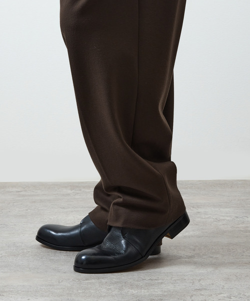 PADRONE（パドローネ）の「PADRONE パドローネ / INSTEP GORE SHORT BOOTS [JERRY] インステップゴアショートブーツ / PU7358-1232（ドレスシューズ・メンズ・アッシュグレー/ブラック/ダークブラウン/ベージュ/キャメル・40/39/41/42/43）」の14枚目の写真