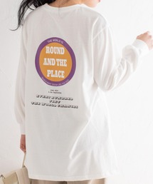 Mysa&Liina | プリント入りBIGロンT(Tシャツ/カットソー)