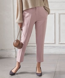 KOBE LETTUCE | 前開きバックゴムベーシックテーパードパンツ(スラックス)