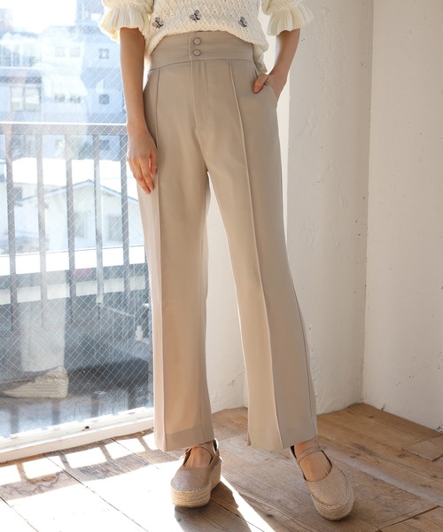 one after another NICE CLAUP(ワンアフターアナザーナイスクラップ)の「アソートスラックス パンツ(その他パンツ・レディース・アイボリー/チェック/ベージュ・MEDIUM/SMALL)」の14枚目の写真