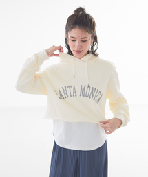 【Mylanka】＜SANTA MONICA＞ロゴスウェット