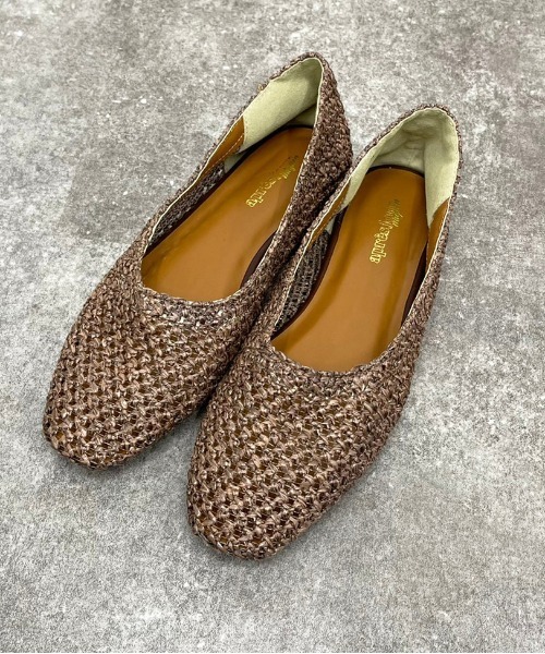 apres jour mignon(アプレジュールミニョン)の「アソートメッシュフラットパンプス【ZOZOTOWN限定アイテム】(パンプス・レディース・ダークブラウン/ライトベージュ/ミント/ブラック/アイボリー・LARGE/MEDIUM/X-LARGE/SMALL)」の1枚目の写真