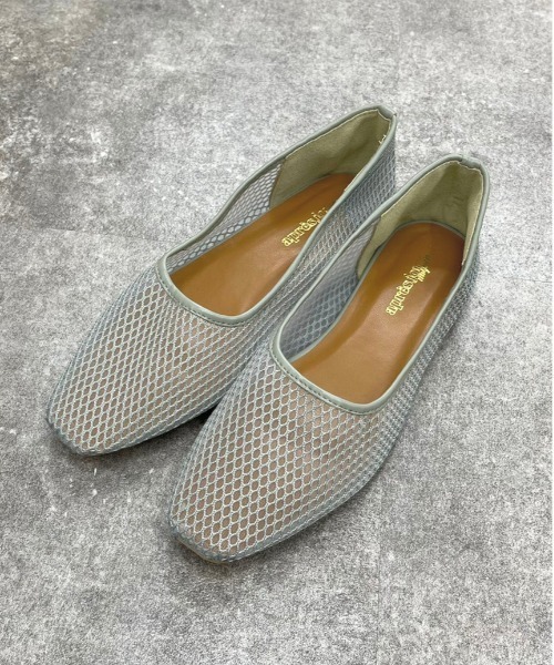 apres jour mignon(アプレジュールミニョン)の「アソートメッシュフラットパンプス【ZOZOTOWN限定アイテム】(パンプス・レディース・ダークブラウン/ライトベージュ/ミント/ブラック/アイボリー・LARGE/MEDIUM/X-LARGE/SMALL)」の5枚目の写真