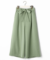 NICOLE white | リボン付きパンツ(その他パンツ)