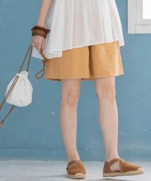 coen（コーエン）の「ヨクバリネン・リネン混グルカハーフパンツ（その他パンツ）」