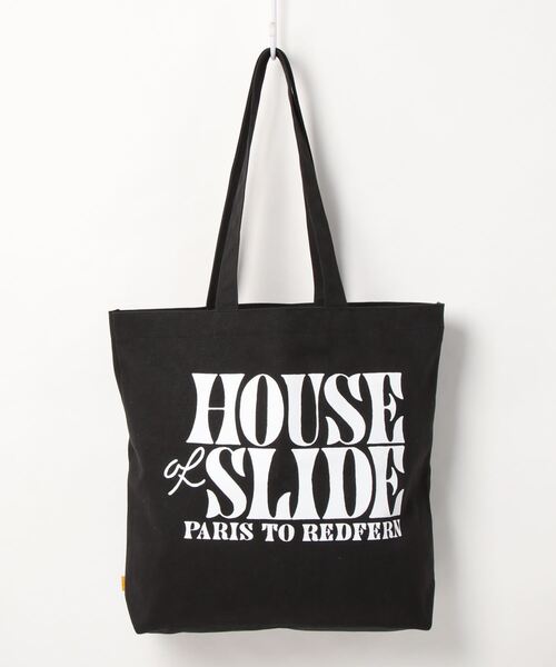 TCSS(ティーシーエスエス)の「TOTE BAG/Critical Slide(クリティカルスライド)TCSSコットントートバッグ(トートバッグ・メンズ・ブラック・FREE)」の2枚目の写真