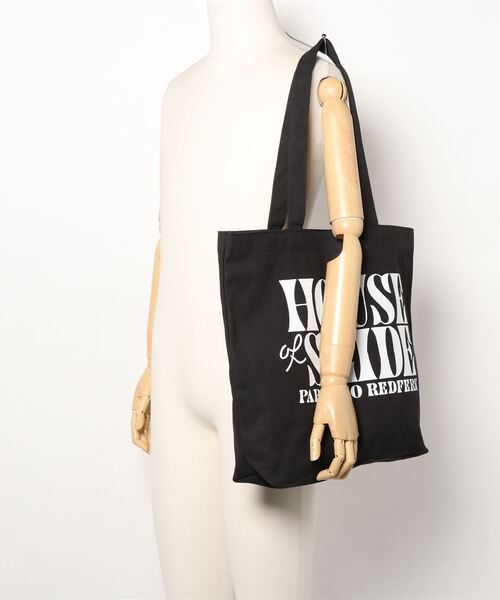 TCSS(ティーシーエスエス)の「TOTE BAG/Critical Slide(クリティカルスライド)TCSSコットントートバッグ(トートバッグ・メンズ・ブラック・FREE)」の5枚目の写真