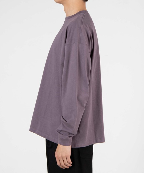 WEGO(ウィゴー)の「WEGO/ヘビーウエイトビッグシルエットロングTシャツ(Tシャツ/カットソー・メンズ・ホワイト/パープル/カーキ/スミクロ/ブルー系その他/オートミール/ホワイト系その他5・SMALL/MEDIUM/LARGE)」の14枚目の写真