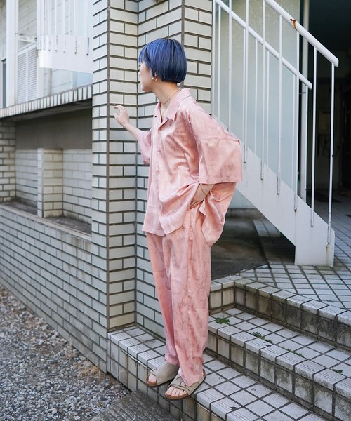 nimiru(ニミル)の「【セットアップ対応】ゆるてろパンツ(その他パンツ・レディース・ブラック/グリーン/ピンク・FREE)」の10枚目の写真