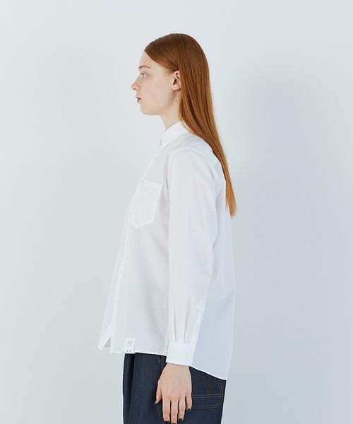 FRAPBOIS(フラボア)の「PARK シャツ(シャツ/ブラウス・レディース・ブラック/ホワイト・1/2/0/3)」の5枚目の写真