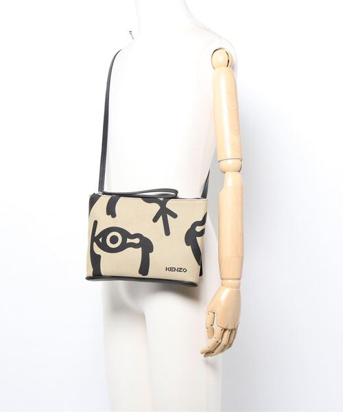 KENZO(ケンゾー)の「KENZO Ark K-Tiger ストラップ付クラッチ(クラッチバッグ・レディース・ベージュ系その他2/ブラウン系その他・ONE SIZE/TU)」の5枚目の写真
