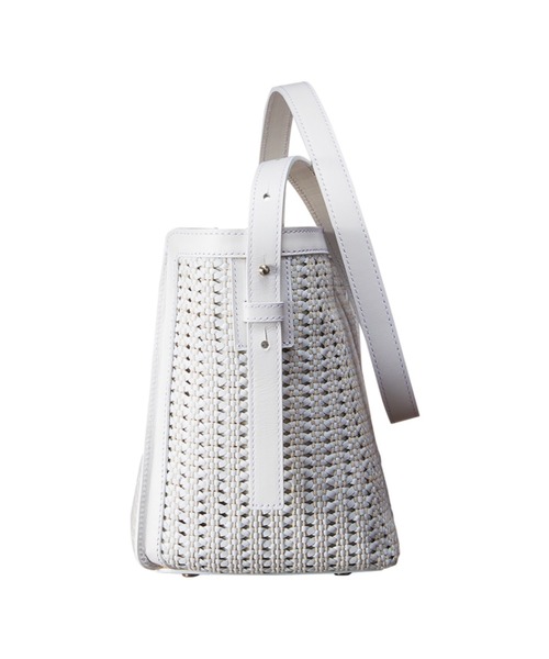 Epoi(エポイ)の「'02 kolamゼロニ コーラム キューブ2WAYショルダーバッグ(ショルダーバッグ・レディース・ホワイト/ブラック・FREE)」の17枚目の写真