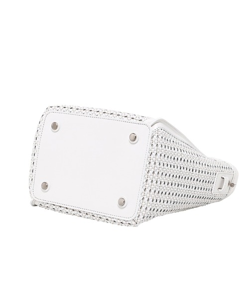 Epoi(エポイ)の「'02 kolamゼロニ コーラム キューブ2WAYショルダーバッグ(ショルダーバッグ・レディース・ホワイト/ブラック・FREE)」の13枚目の写真