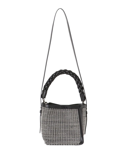 Epoi(エポイ)の「'02 kolamゼロニ コーラム キューブ2WAYショルダーバッグ(ショルダーバッグ・レディース・ホワイト/ブラック・FREE)」の8枚目の写真